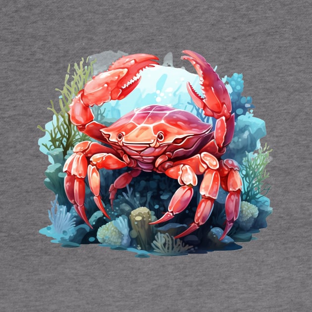 Red Crab by zooleisurelife